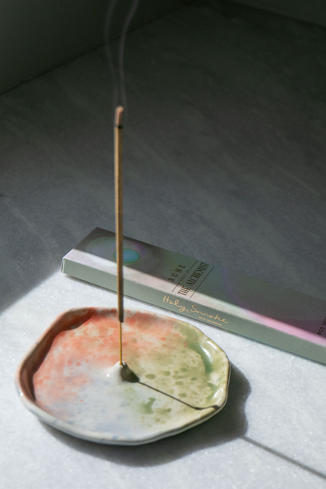 Handmade Ceramic Dish Incense Holder