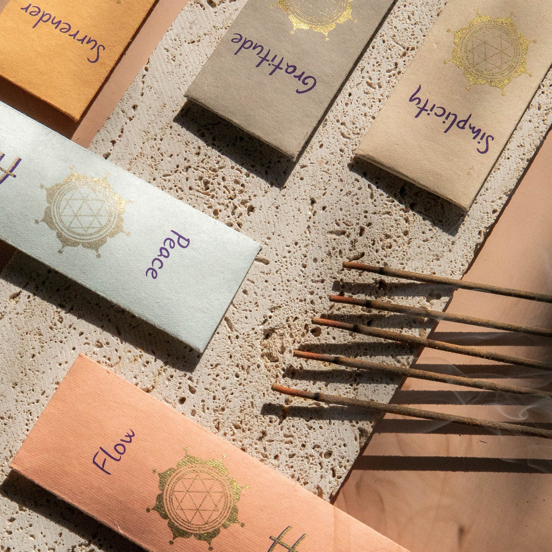 Holy Smoke Eco Incense Packets - 10 x Mixed - Sample Every Scent