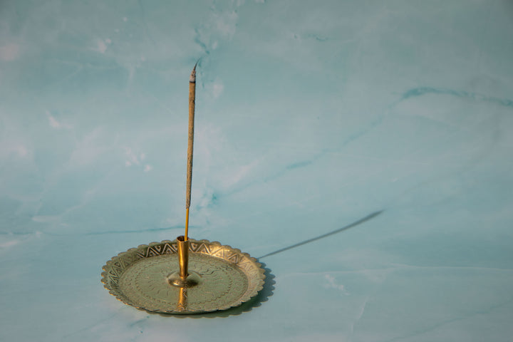 Decorative Brass Incense Holder
