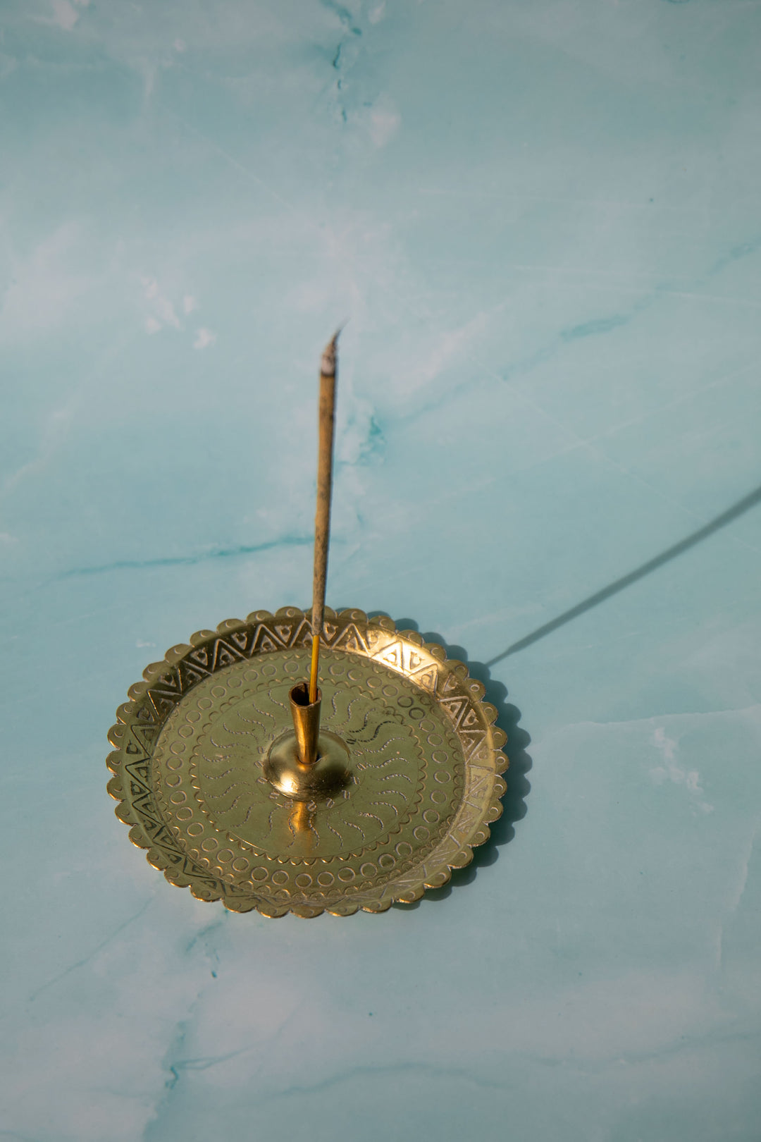 Decorative Brass Incense Holder