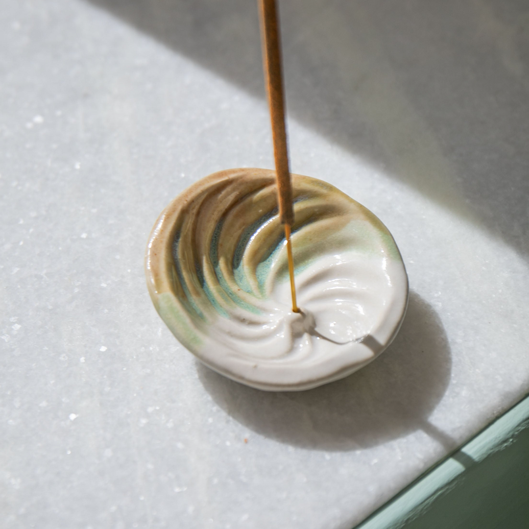 Abalone Shell Incense Holder - Iridescent