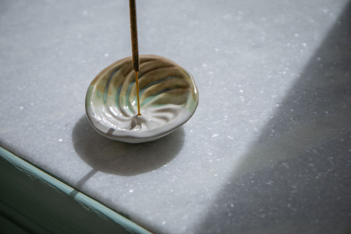 Abalone Shell Incense Holder - Iridescent