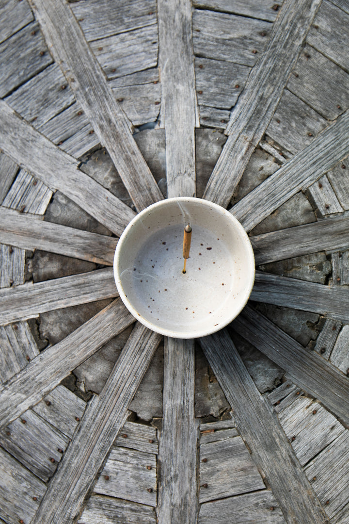 Ombre Cup Style Incense Holder - Vintage Browns