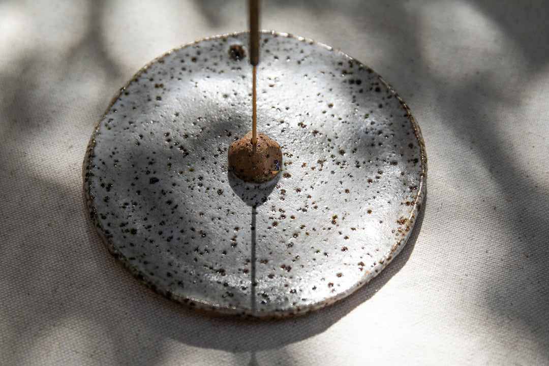 Handmade Ceramic Incense Holder - Earthenware