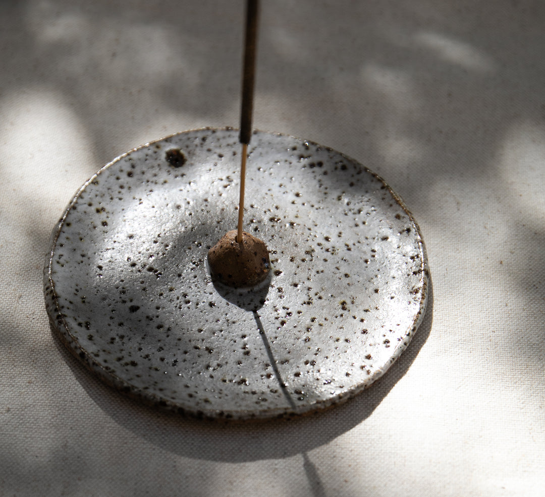 Handmade Ceramic Incense Holder - Earthenware