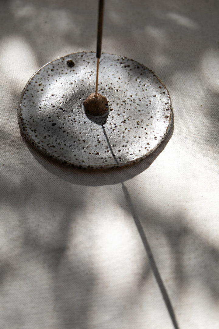 Handmade Ceramic Incense Holder - Earthenware