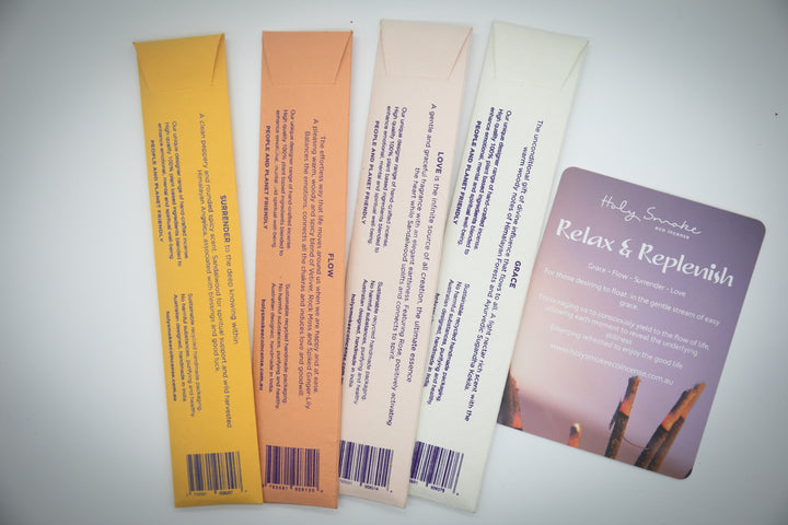 Relax and Replenish - Holy Smoke Selections - 4 Packets